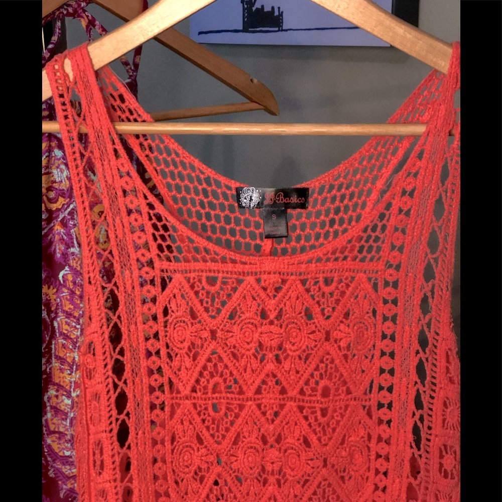 Top Fringe Bohemian Gipsy Sz S J.J. Basics